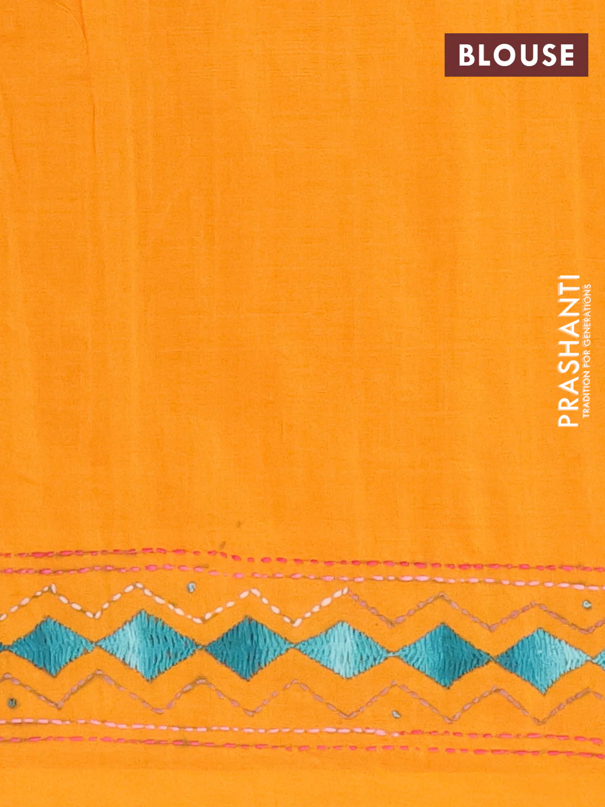 Ikat cotton saree grey with allover ikat weaves and ganga jamuna border - Image 4